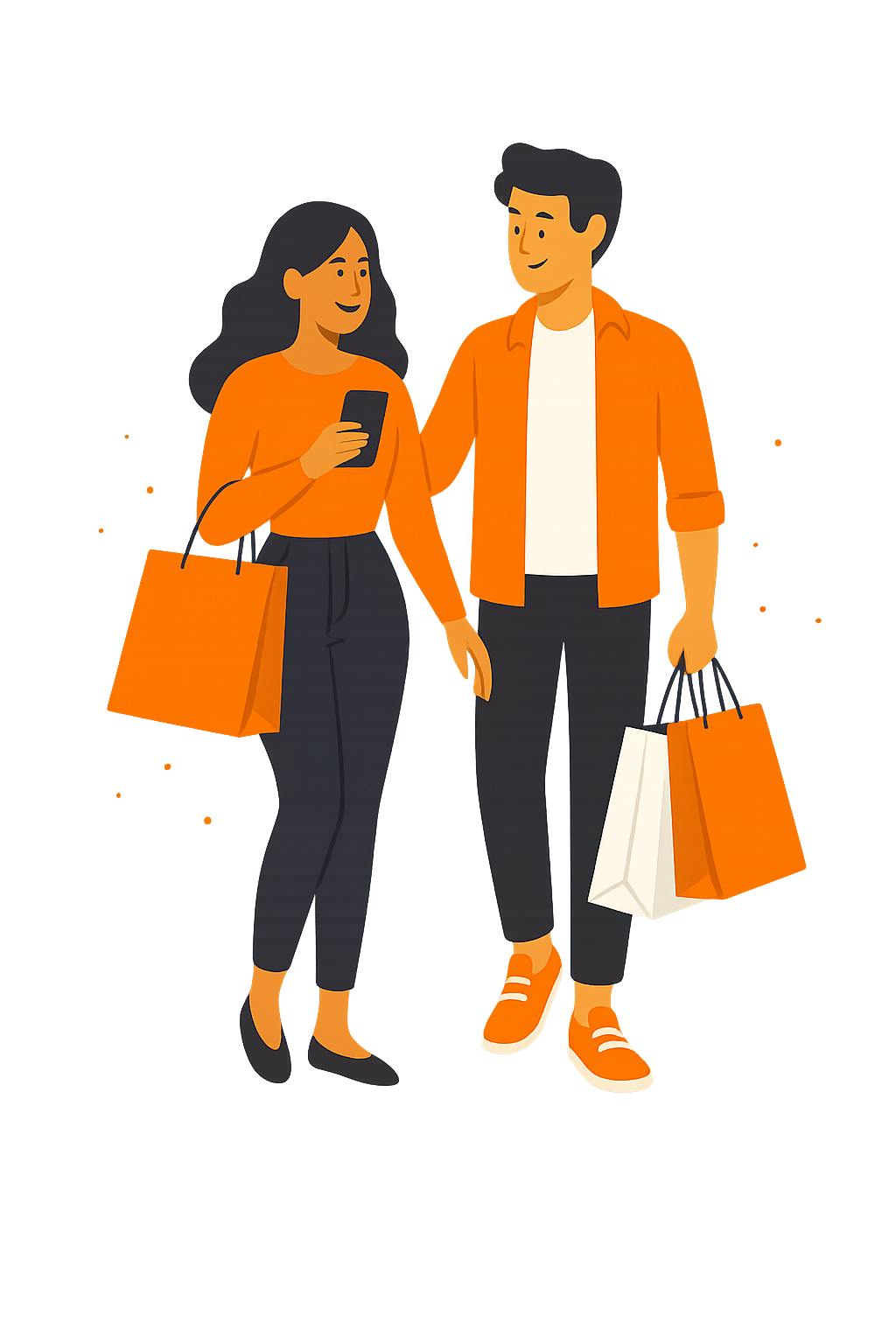 People shopping